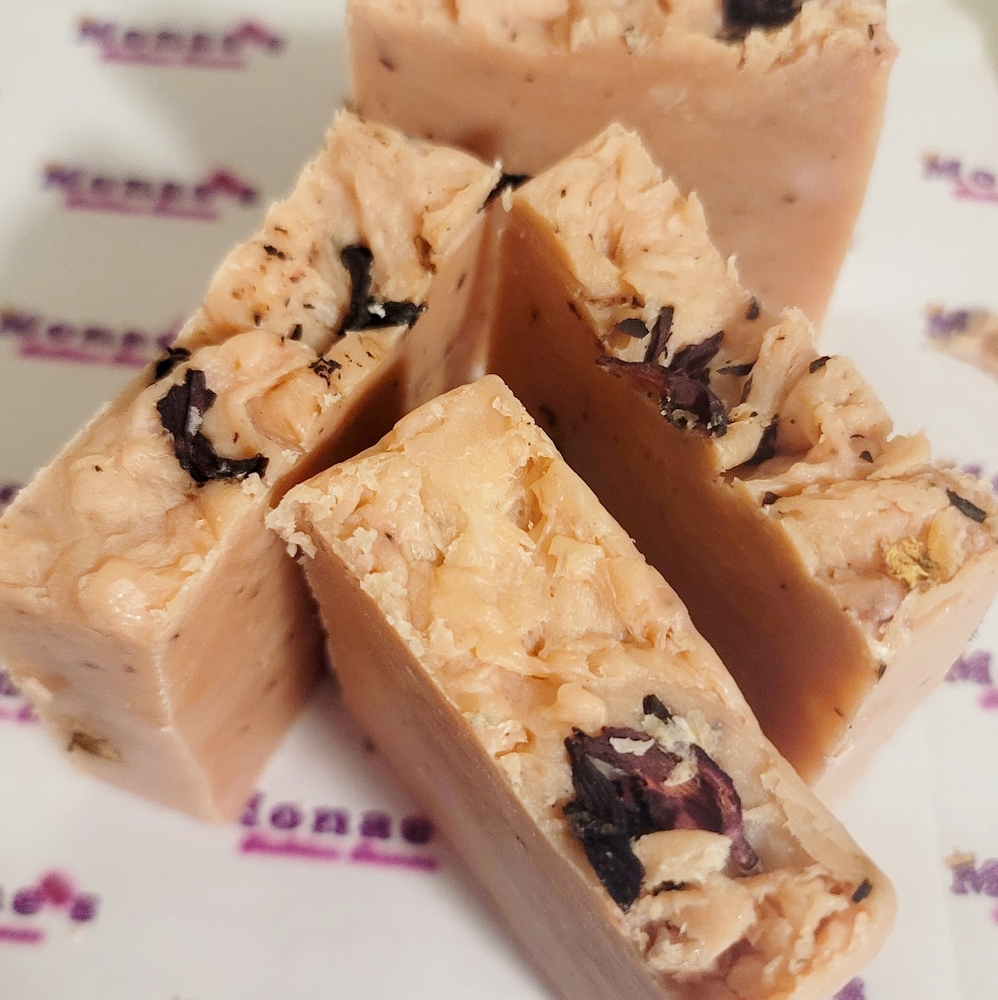 Hibiscus Soap Bars